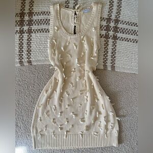 See by Chloe Yellow Knit Dress